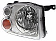 Passenger Side Headlight, with Bulb, Halogen, For Base/XE Models, CAPA CERTIFIED