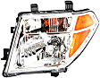 Driver Side Headlight, with Bulb, Halogen, Clear Lens, CAPA Certified