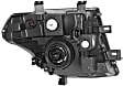 Driver Side Headlight, with Bulb, Halogen, Clear Lens, CAPA Certified