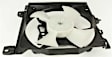 Radiator Fan -  Includes Blade, Motor and Shroud, Blade Type, 4-Prong Connector