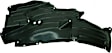 Front, Passenger Side, Rear Section Fender Liner