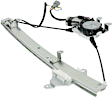 Front, Driver Side Power Window Regulator, With Motor