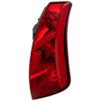 Passenger Side Tail Light, with Bulb, Halogen, Red Lens, 6 Cyl., 3.5L Engine