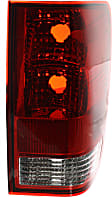 Passenger Side Halogen Tail Light, Without bulb(s), OE Comparable Finish