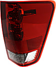 Passenger Side Halogen Tail Light, Without bulb(s), OE Comparable Finish