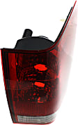 Passenger Side Halogen Tail Light, Without bulb(s), OE Comparable Finish