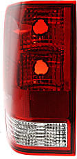 Driver Side Halogen Tail Light, Without bulb(s), OE Replacement