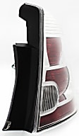 Passenger Side Tail Light, with Bulb, Halogen, Clear and Red Lens, Base/S/SL/SR Models, 4 Cyl., 2.0L Engine, CAPA CERTIFIED