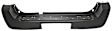 Rear Primed Bumper Cover, 6 Cyl., 4.0L Engine, With Step Pad Provision, CAPA CERTIFIED
