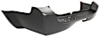 Rear Primed Bumper Cover, 6 Cyl., 4.0L Engine, With Step Pad Provision, CAPA CERTIFIED