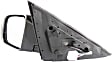 Driver Side Mirror, Power, Manual Folding, Non-Heated, Paintable, In-housing Signal Light, No Memory, Puddle Light, Auto-Dimming, and Blind Spot Feature, For Models Without Premium Package