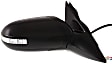 Passenger Side Mirror, Power, Manual Folding, Non-Heated, Paintable, In-housing Signal Light, No Memory, Puddle Light, Auto-Dim, and Blind Spot Feature, For Models Without Premium Package