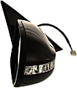 Passenger Side Mirror, Power, Manual Folding, Non-Heated, Paintable, In-housing Signal Light, No Memory, Puddle Light, Auto-Dim, and Blind Spot Feature, For Models Without Premium Package