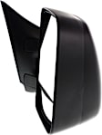 Passenger Side Towing Mirror, Power Adjust, Manual Folding, Heated, Textured Black, No Signal Light, With memory, No Puddle Light, No Auto-Dimming, With Blind Spot Glass, PRO-4X Model