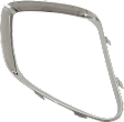 Grille Trim, Passenger Side, Chrome, CAPA Certified