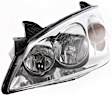 Driver Side Headlight, with Bulb, Halogen, Clear Lens, CAPA Certified