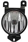 Front, Passenger Side Halogen Fog Light, With bulb(s)