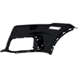 Front, Passenger Side Primed Bumper Cover, 4 Cyl., 2.0L Engine, Without Parking Aid Sensor Holes, CAPA CERTIFIED