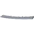 Front, Lower Bumper Trim, Painted Silver, 4 Cyl., 2.0L Engine, CAPA CERTIFIED