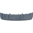 Front, Lower Bumper Trim, Painted Silver, 4 Cyl., 2.0L Engine, CAPA CERTIFIED