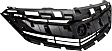 Grille Assembly, Textured Black Shell and Insert, Base Model, 4 Cyl., 2.4L Engine, CAPA CERTIFIED