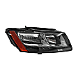 Passenger Side Halogen Headlight, With bulb(s), OE Replacement, CAPA Certified