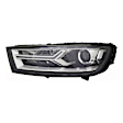 Driver Side Headlight, with Bulb, HID/Xenon, Clear Lens, CAPA CERTIFIED