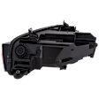 Driver Side HID/Xenon Headlight, Without bulb(s), OE Replacement