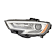 Driver Side HID/Xenon Headlight, Without bulb(s), CAPA Certified