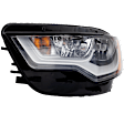 Driver Side Halogen Headlight, With bulb(s), CAPA Certified