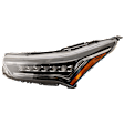 Driver Side LED Headlight, With bulb(s), CAPA Certified