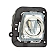 Front, Passenger Side Halogen Fog Light, With bulb(s), CAPA Certified