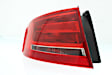 Driver Side, Outer Tail Light, With bulb(s), Halogen, Red Lens