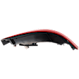 Driver Side, Upper Tail Light, with Bulb, LED, Red Lens, CAPA CERTIFIED