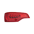 Driver Side, Inner Tail Light, With bulb(s), Halogen, Clear Lens CAPA CERTIFIED