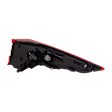 Driver Side, Outer Tail Light, with Bulb, Halogen/LED Combo, Red Lens, 4 Cyl., 2.0L Engine