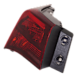 Driver Side, Outer Tail Light, with Bulb, Halogen, Clear Lens, SH-AWD Model