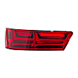 Passenger Side Tail Light, With bulb(s), LED, Red Lens