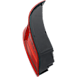 Driver Side, Upper Tail Light, with Bulb, LED, Red Lens
