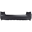Rear Primed Bumper Cover