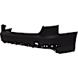 Rear Primed Bumper Cover CAPA Certified
