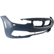 Front Primed Bumper Cover, Standard/Modern Line, For Models without M Sport Package, with Headlight Washer Holes