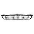 Center Bumper Grille, Textured Black