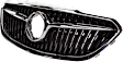 Grille Assembly, Painted Black, CAPA CERTIFIED