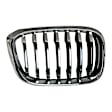 xDrive30i Passenger Side Grille Shell and Insert, Chrome