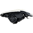 Passenger Side Headlight, without Bulb, HID/Xenon, Clear Lens