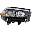 Passenger Side Headlight, with Bulb, LED, For Models without Adaptive Headlights and Cornering Light, CAPA Certified