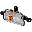 Front, Passenger Side Turn Signal Light, With bulb(s),, CAPA Certified