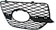 Front, Passenger Side Fog Light Trim, Textured Black, xDrive50i/Hybrid Models