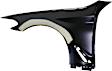 Front, Passenger Side Fender, Aluminum, Base Model